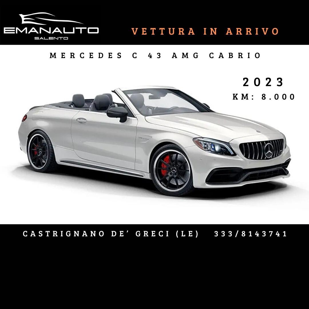 MERCEDES C 43 AMG 4MATIC CABRIO 390CV *2023