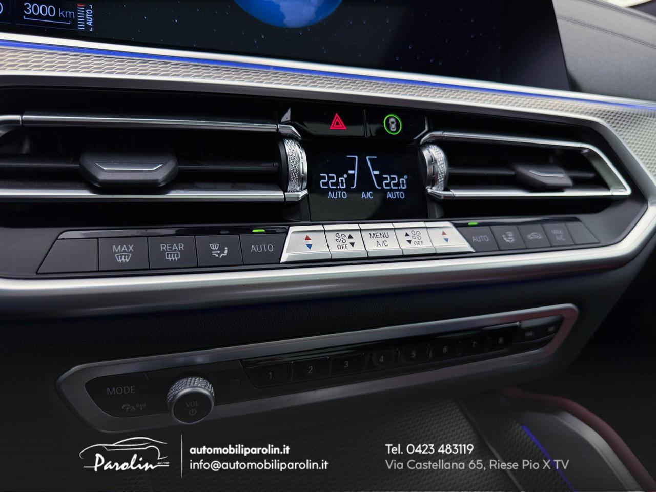 BMW X6 xDrive40d mhev 48V Msport Tetto-360°-21''