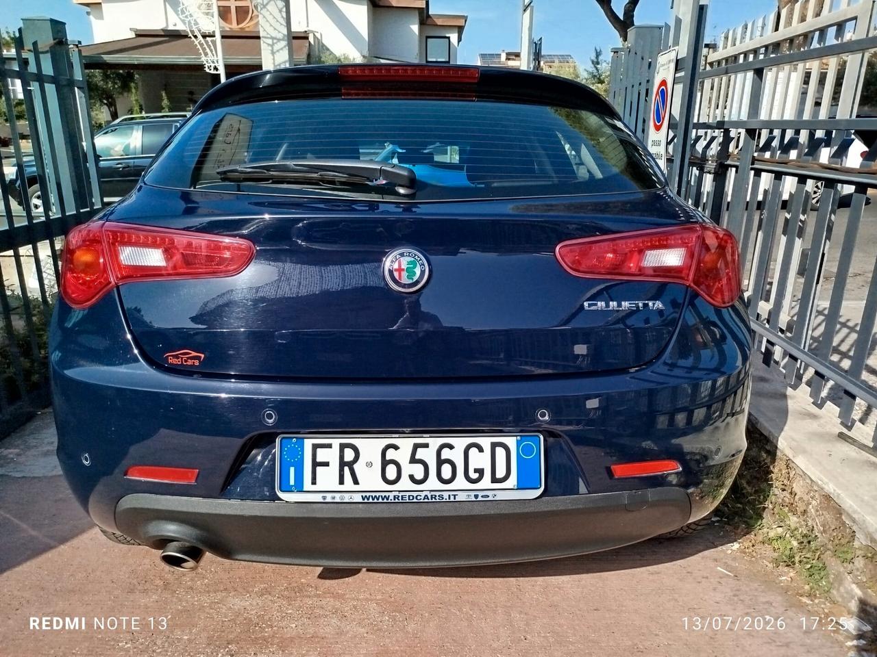 GIULIETTA 1.6jtdm-120cv *PREZZO VERO* TAGLIANDI ALFA- SENSORI-BLUETOOTH