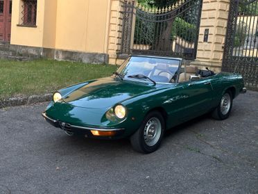 Alfa Romeo Spider 1600 Junior (Coda Tronca) Verde Pino Service Book Matching Specification