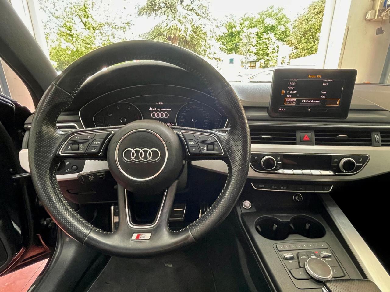 Audi A4 2.0 TDI 190 CV quattro S tronic S-LINE