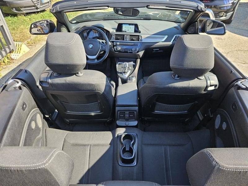 BMW Serie 2 220d Cabrio Luxury auto my18