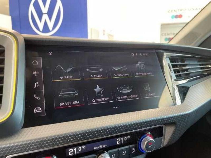 Audi A1 II 2022 allstreet Audi allstreet 30 1.0 tfsi Identity Contrast 110cv s tronic
