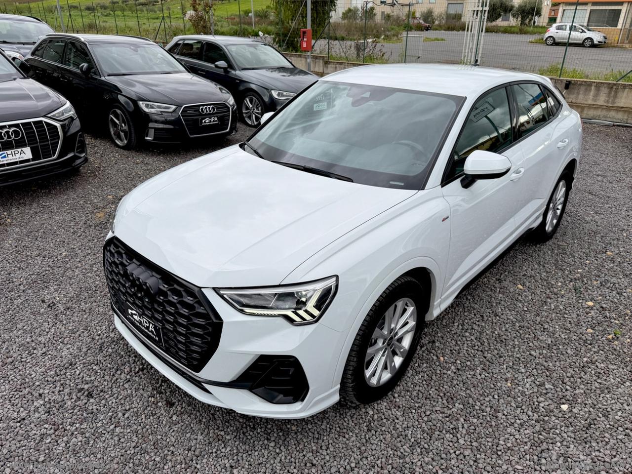 AUDI Q3 SPORTBACK 2.0TDI S-LINE LED RETROCAMERA 360 SONOS