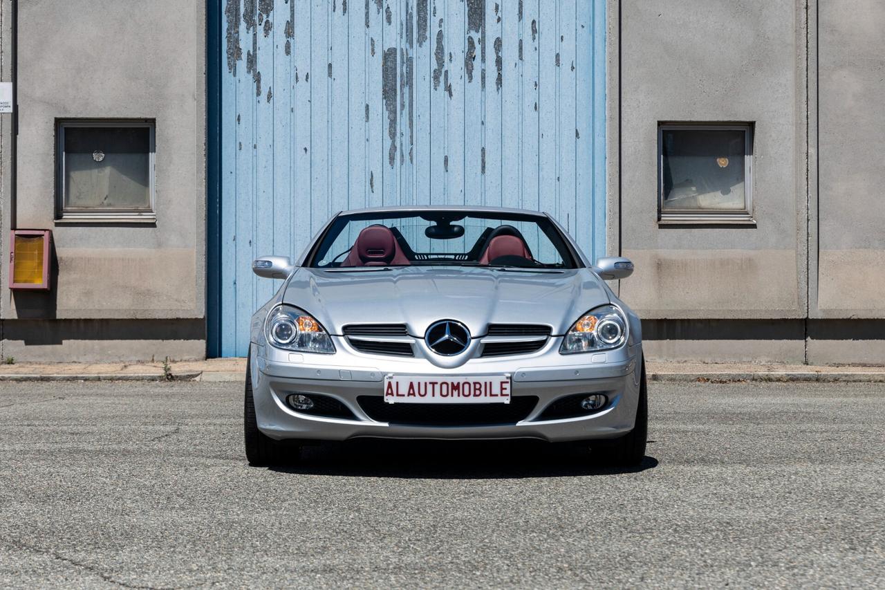 Mercedes-benz SLK 7G-Tronic V6* Pelle rossa* Airscarf* Xenon* CRS a Libretto