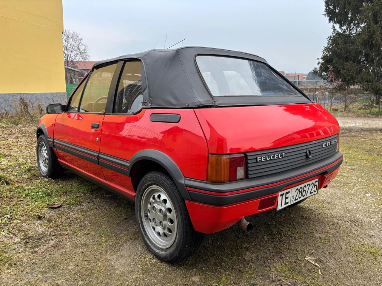 Peugeot 205 1.6 Cabriolet CTI ASI
