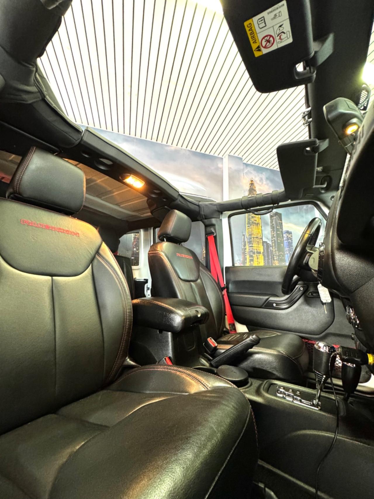 JEEP WRANGLER RUBICON RECON JK UNLIMITED HARD TOP OK PERMUTE GANCIO TRAINO