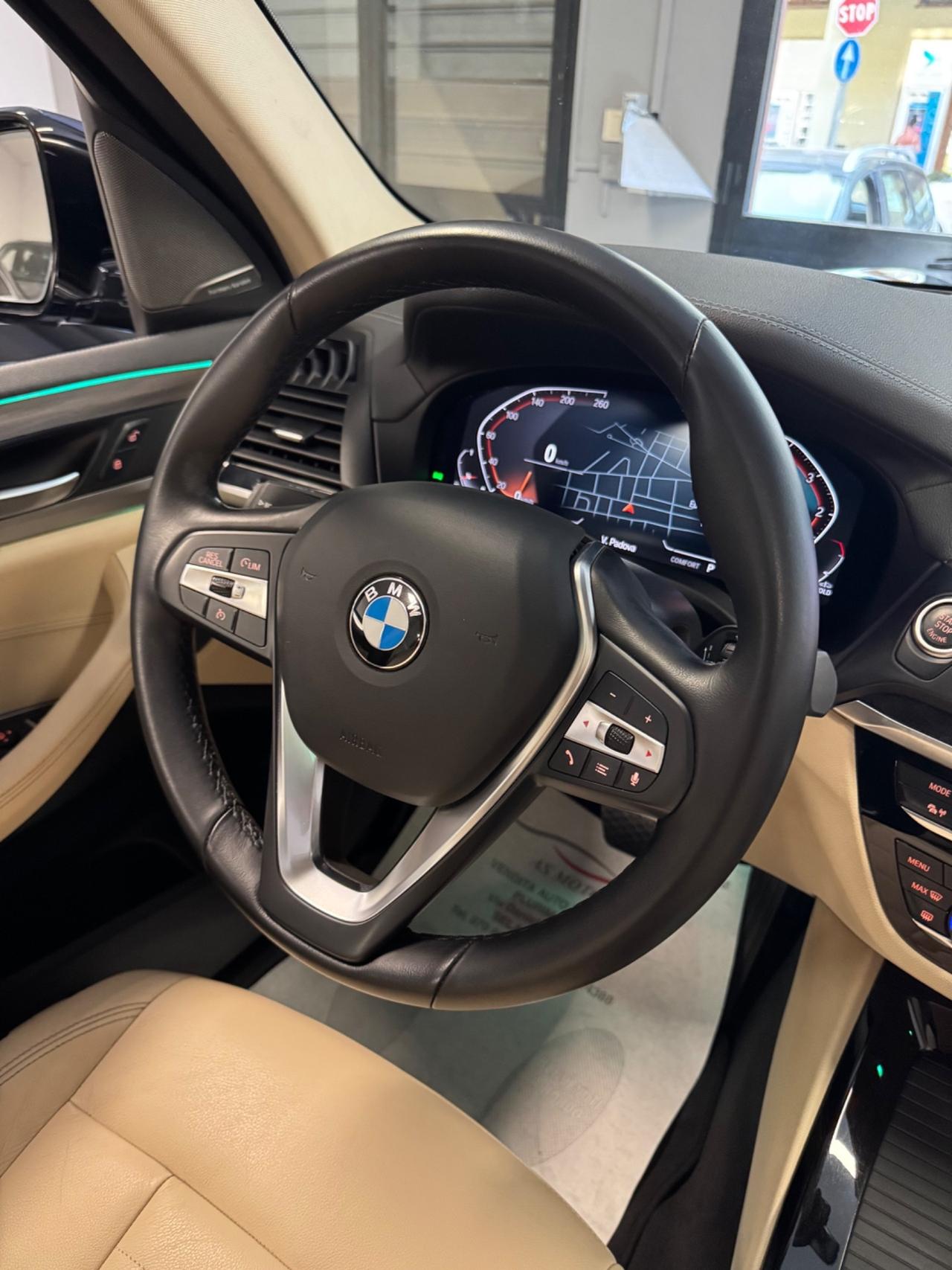 Bmw X3 20D X DRIVE LUXURY LINE TETTO APRIBILE