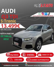 Audi Q3 2.0 TDI 184 CV quattro S tronic
