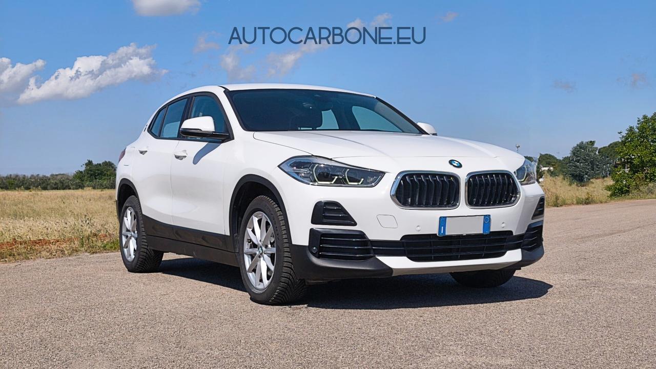 BMW X2 Sdrive18d Business-X 2021 Az. Certificato
