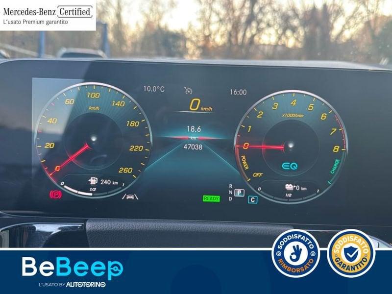 Mercedes-Benz Classe B B 250 E PHEV (EQ-POWER) PREMIUM AUTO