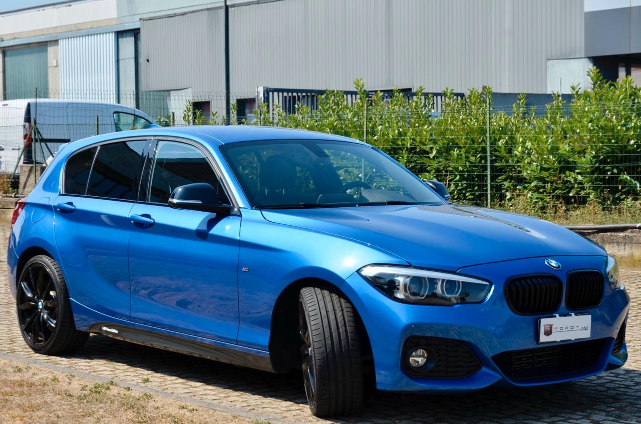 BMW 118d MSPORT 5p 150cv AUTO, PREZZO REALE, UFF ITALIANA, EURO 6C, FARI LED, NAVI, PELLE DAKOTA, 19", PERMUTE