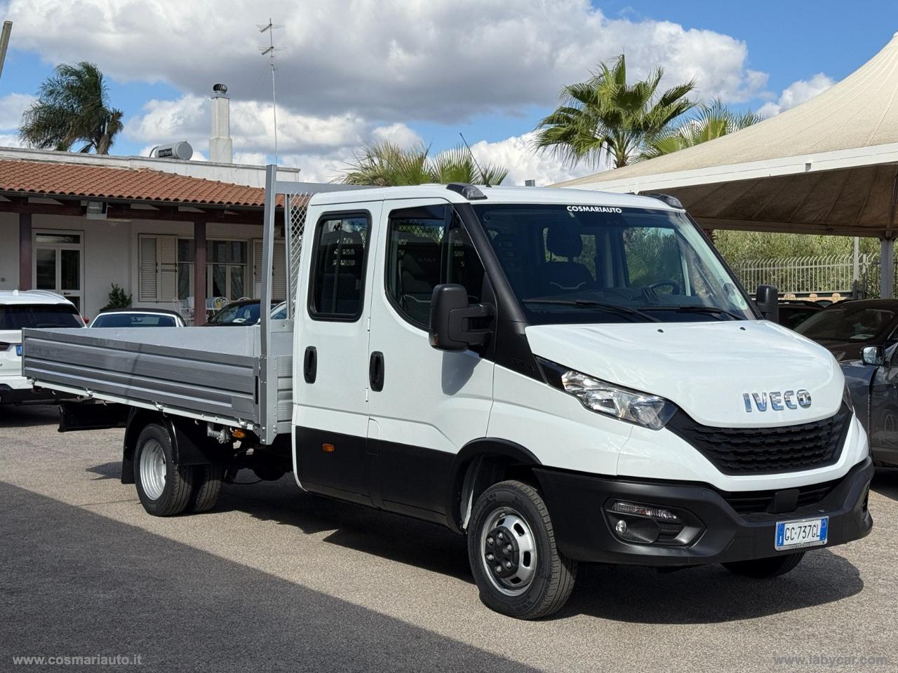 Daily 35C16D DOPPIA CABINA CASSONE FISO 4100