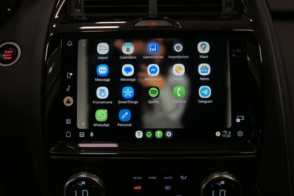 JAGUAR E PACE 2.0D I4 163 CV AWD AUTO (FARI LED - CERCHI 18 PDC NAVI TETTO BICOLORE )