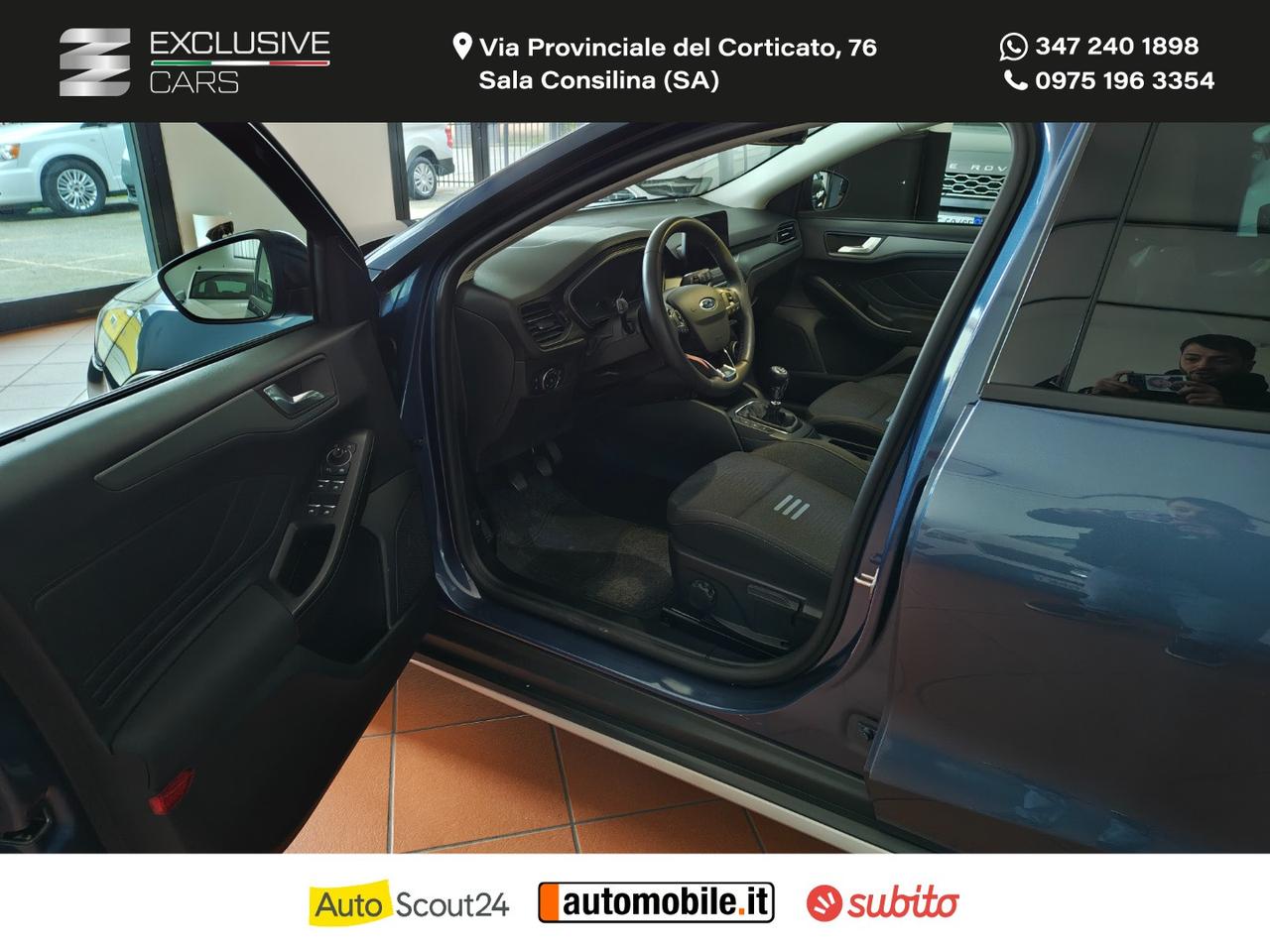 FORD Focus 1.0 EcoBoost Hybr.125 5p. Act.Des. PARI AL NUOVO