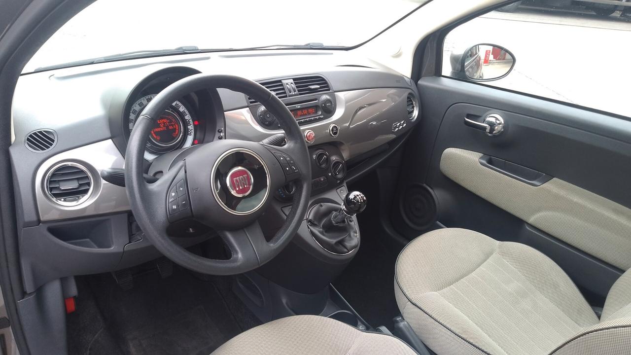 Fiat 500 1.2 BZ lounge 63mila km 2013 neopatentati