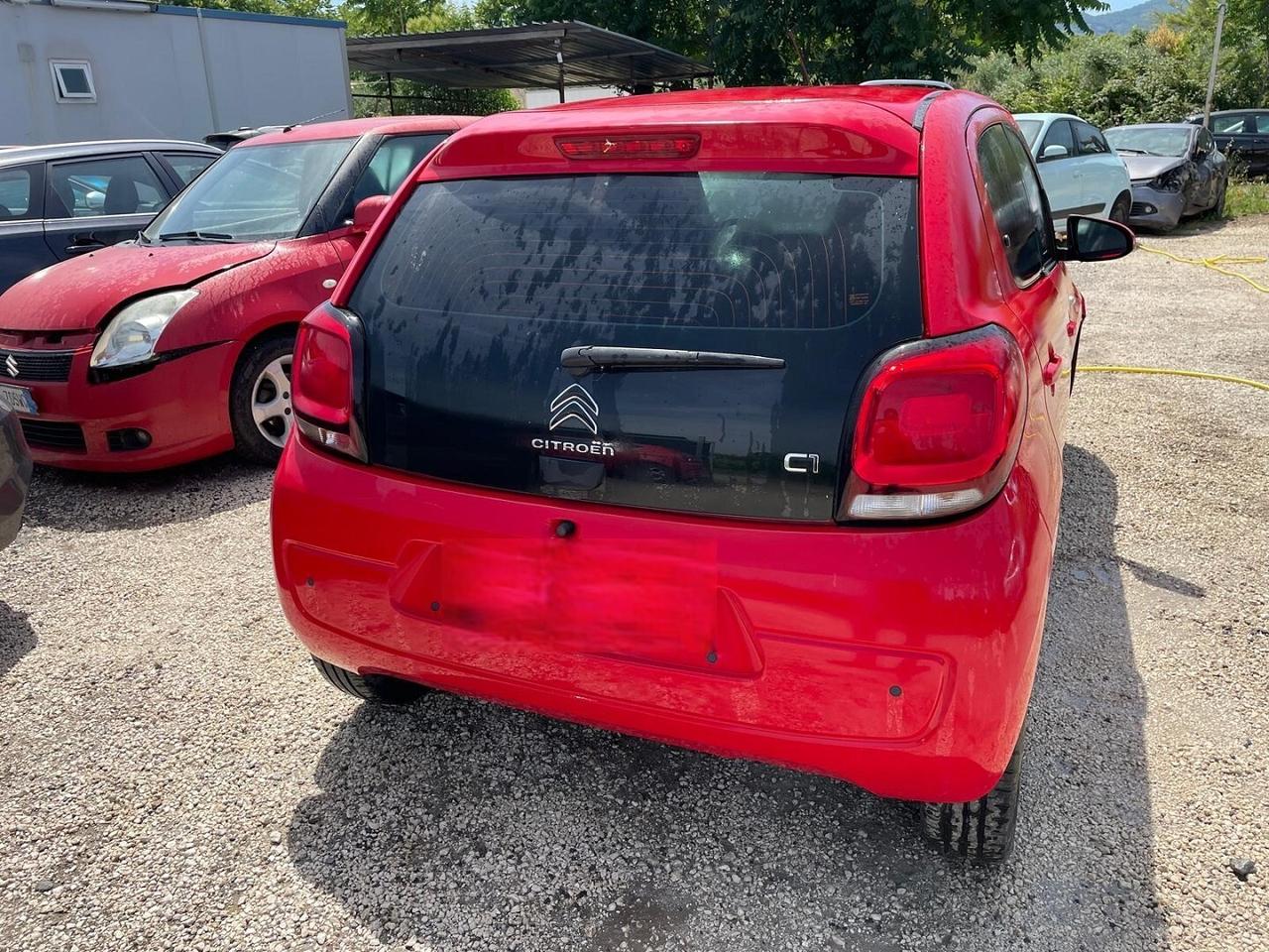 CITROEN C1 2021 1.0 BENZINA SINISTRATA MARCIANTE