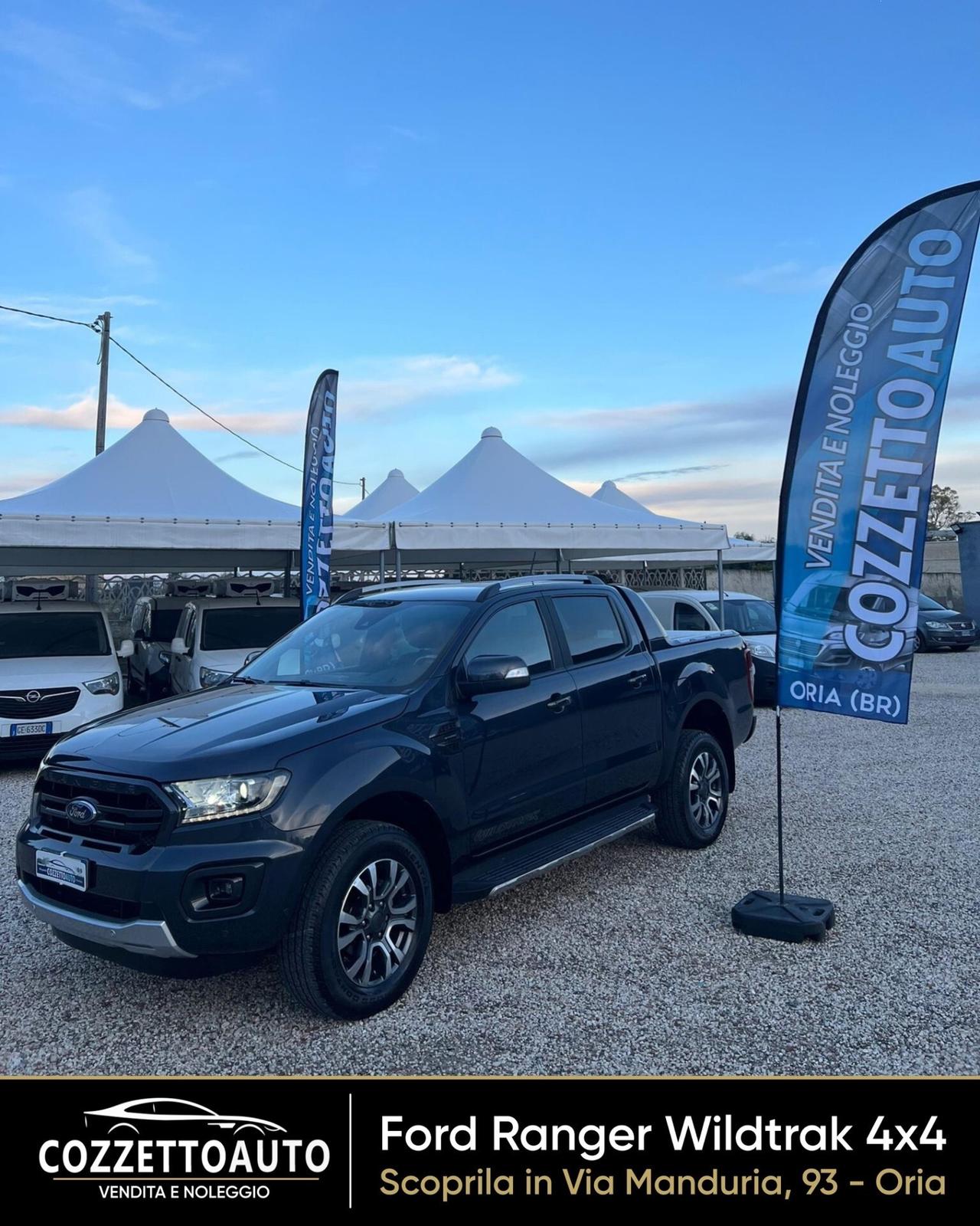 Ford Ranger Wildtrack 4x4 gancio traino