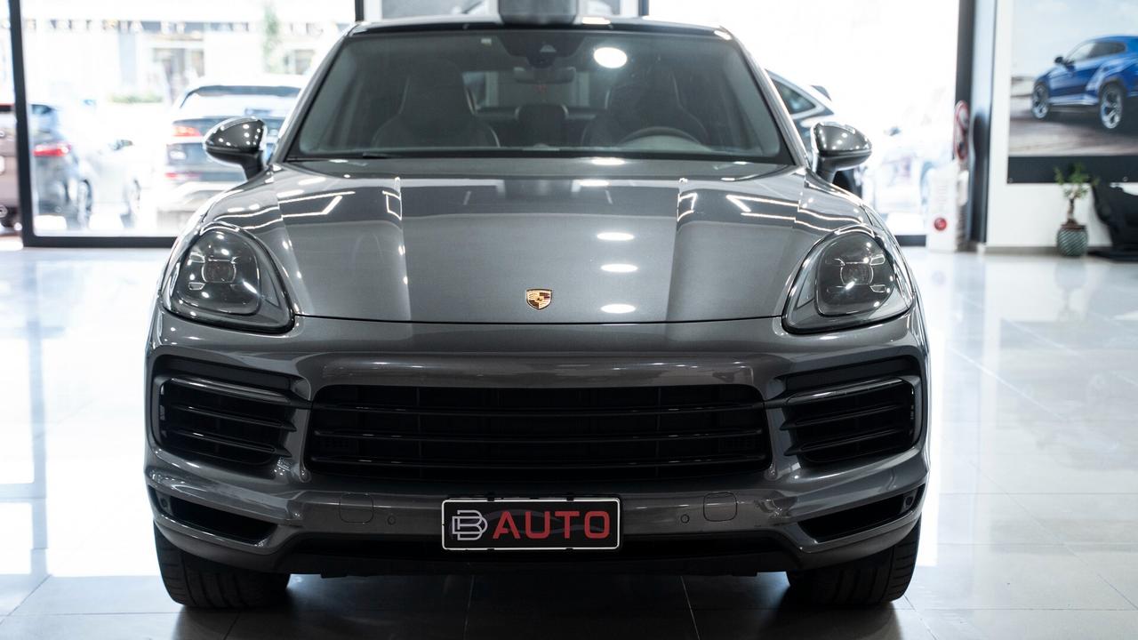 Porsche Cayenne COUPE 3.0 E-HYBRID TIPTRONIC 21" TETTO PACK CHRONO SEDILI SOSP SERVICE FULL