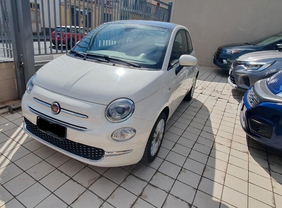 Fiat 500 1.2 Lounge White Pearl