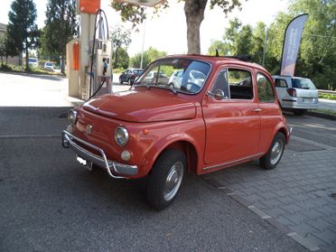 FIAT 500L ORANGE DEL 1970 CON 21000 KM PERFETTA