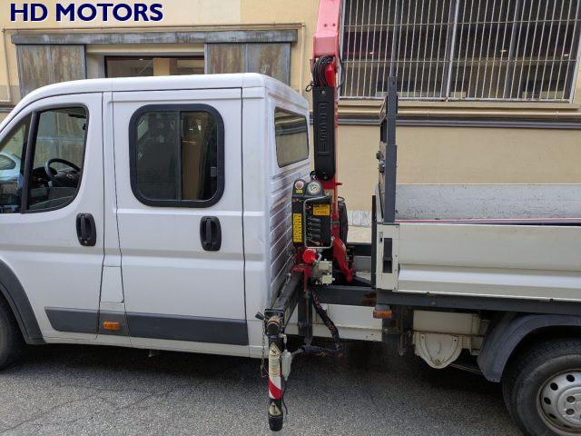 FIAT Ducato 35 2.3 MJT 130 CV maxi doppia cabina gru