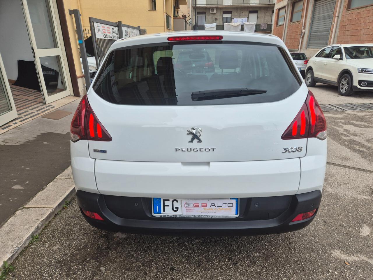 PEUGEOT 3008 1.6 HDI 120 CV ANNO 2017 LED NAVI KMCERT