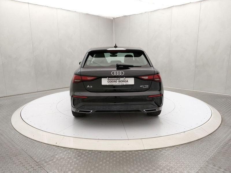 Audi A3 A3 Sportback 40 2.0 tdi S line edition quattro s-tronic