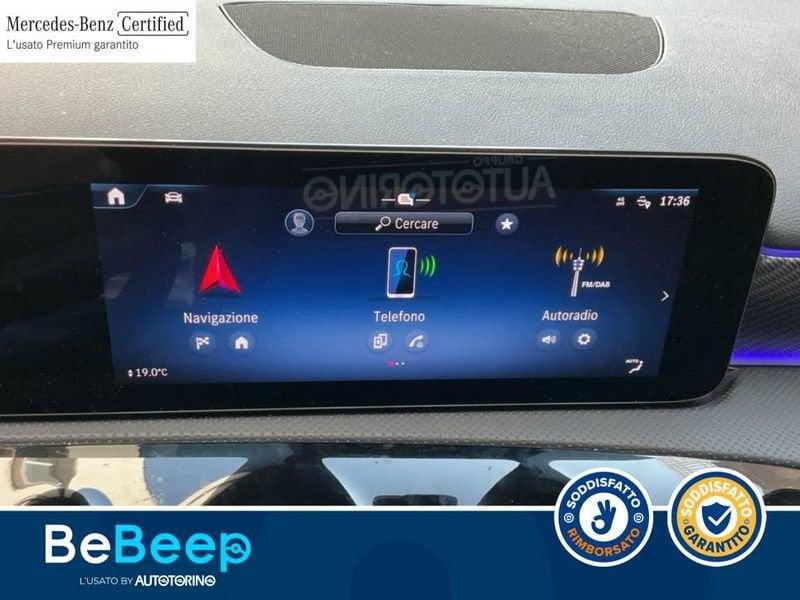 Mercedes-Benz Classe A A 250 E PHEV PROGRESSIVE ADVANCED PLUS AUTO