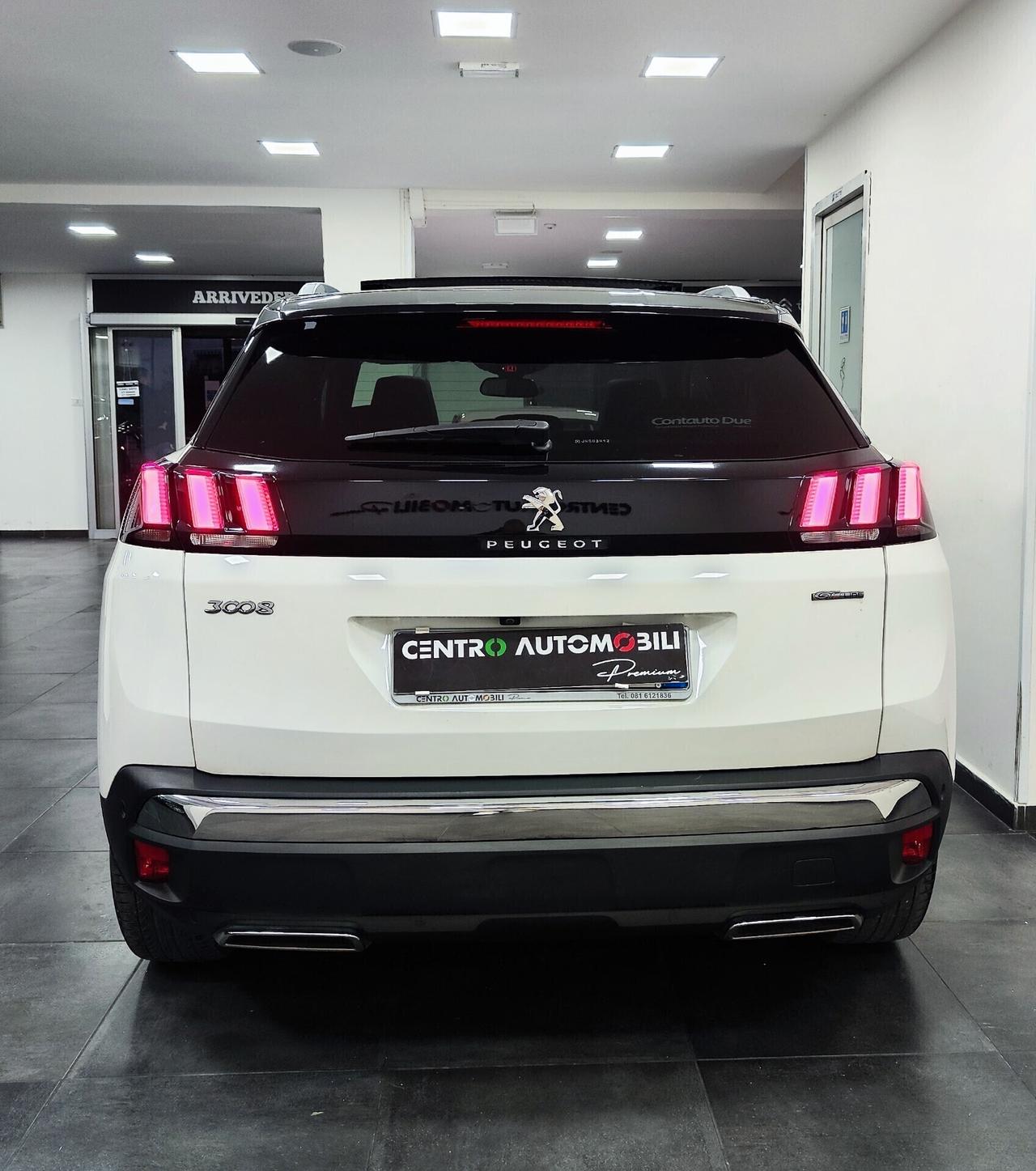 Peugeot 3008 BlueHDi 1,5 130cv EAT8 GT Line Tetto Unico Proprietario