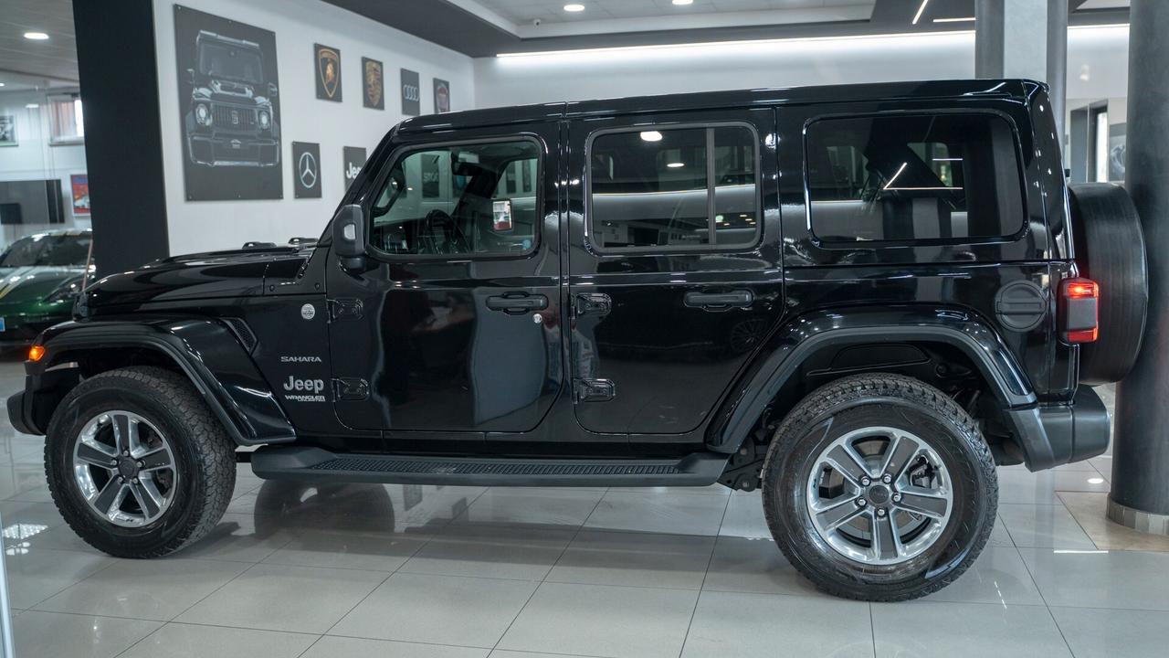 Jeep Wrangler UNLIMITED 2.2 MJT II SAHARA AUTO 200 CV XENO NAVI