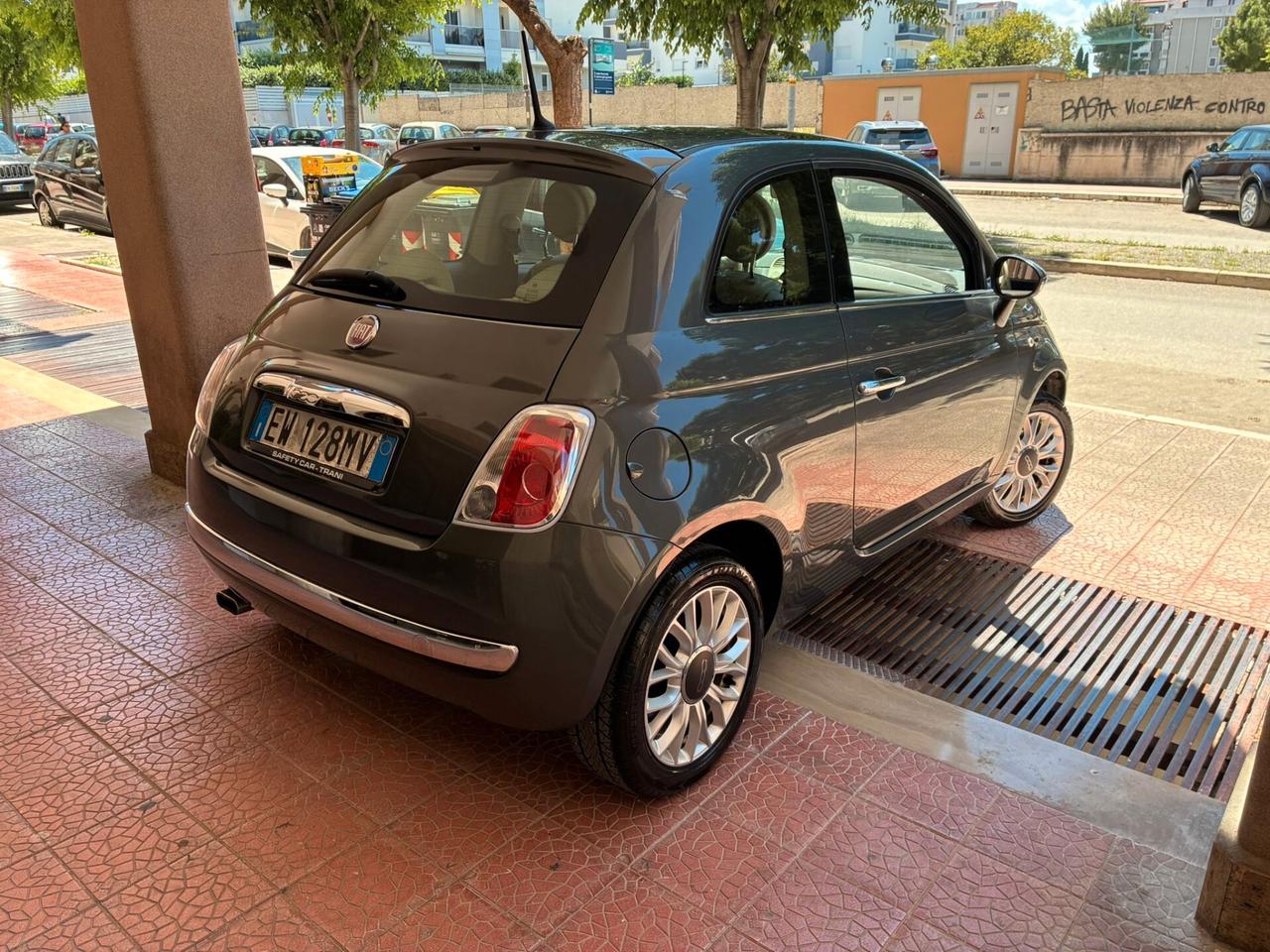 Fiat 500 1.2 Lounge tetto panoramico perfetta-14
