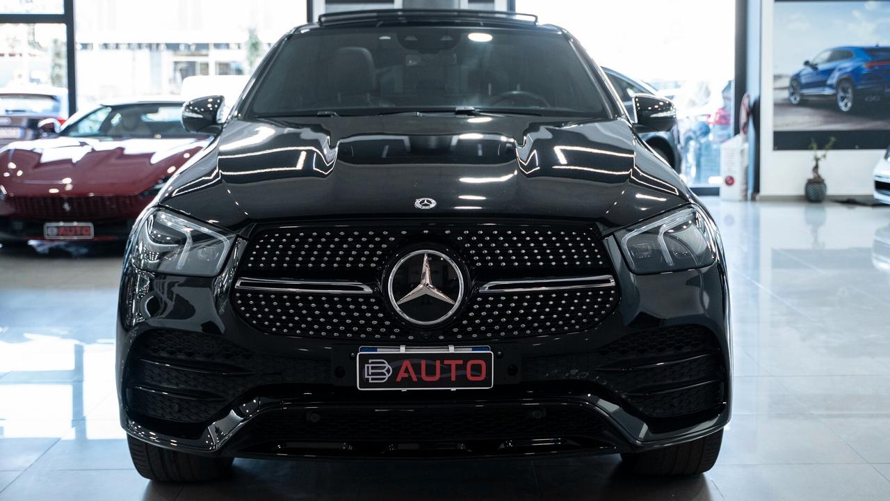 Mercedes-benz GLE 400 D COUPE 4MATIC PREMIUM PLUS AMG TETTO PACK LUCI BURMESTER MULTIBEAM HEAD UP DISPLAY FULL OPTIONAL