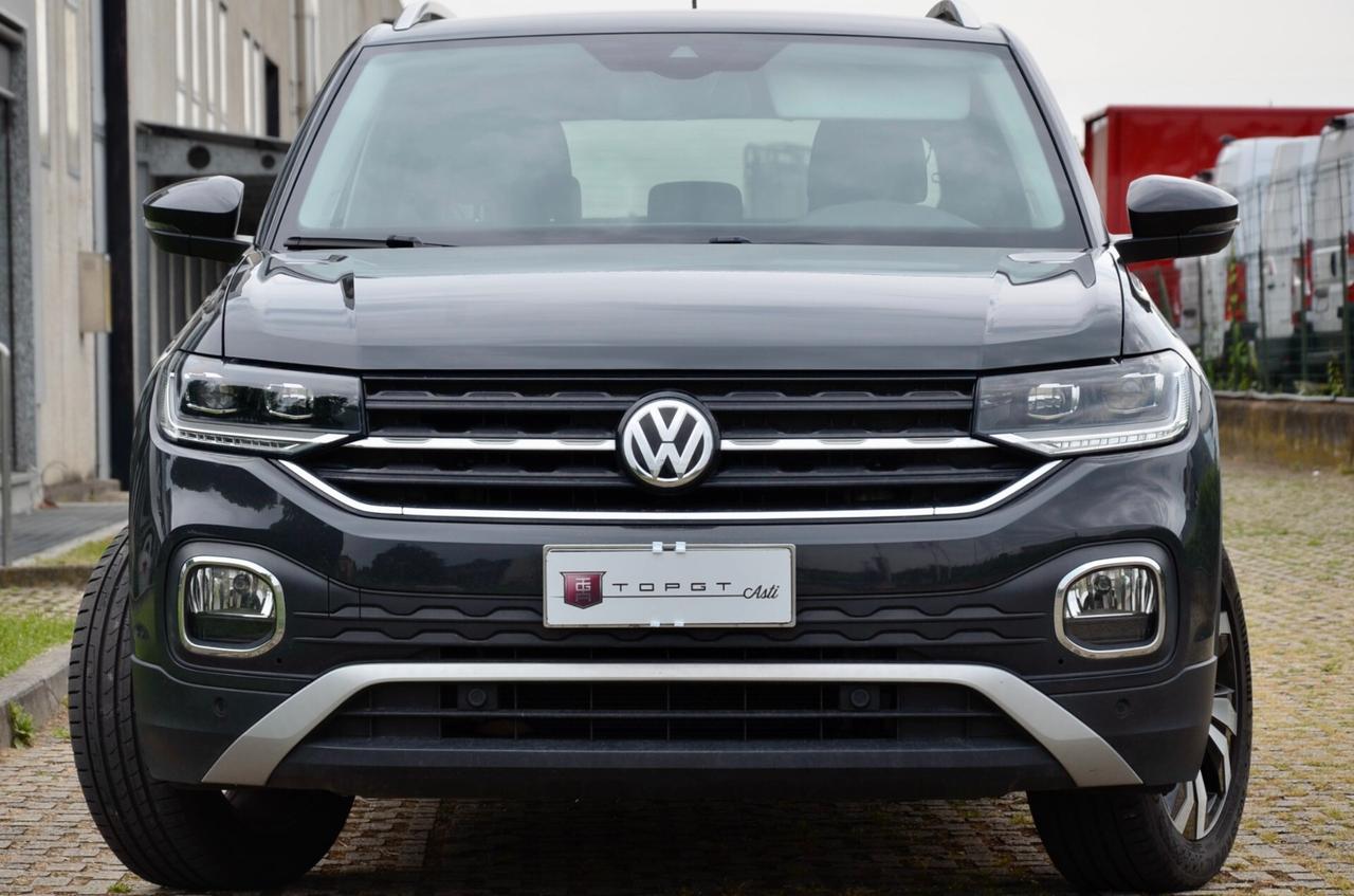 VOLKSWAGEN T-CROSS 1.0 TSI ADVANCED 115cv, UNICOPROPRIETARIO, TUTTI SERVICE VW, UFF ITALIANA, EURO 6D, APPLE ANDROID, RETROCAMERA, PERMUTE