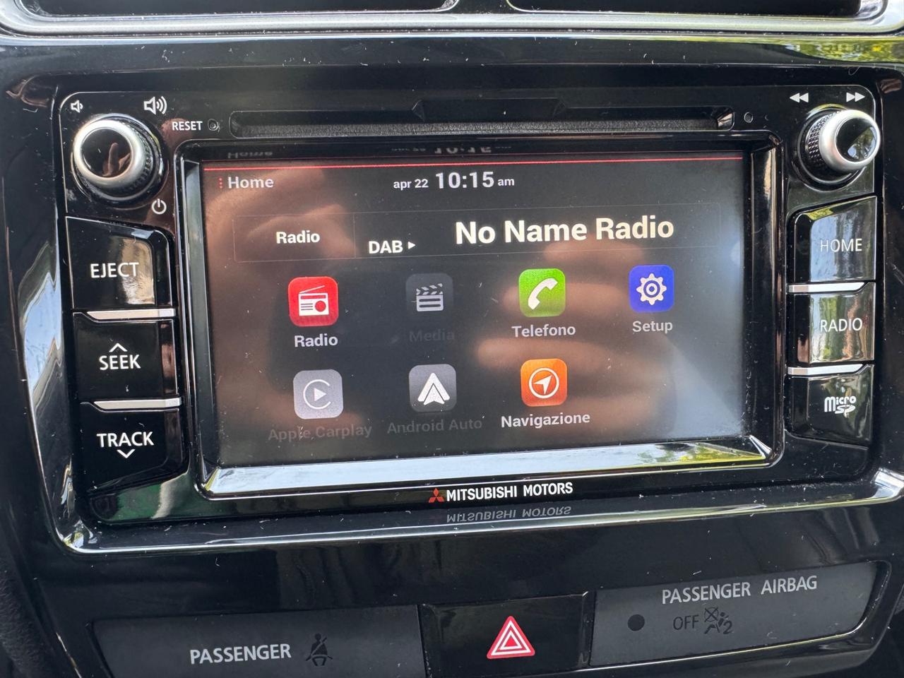 Mitsubishi ASX 1.6 DI-D 114 CV 2WD garanzia 12 mesi