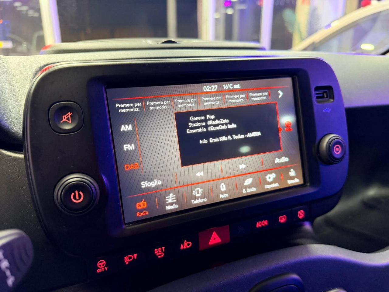 Fiat Panda Cross 1.0 70cv Hybrid