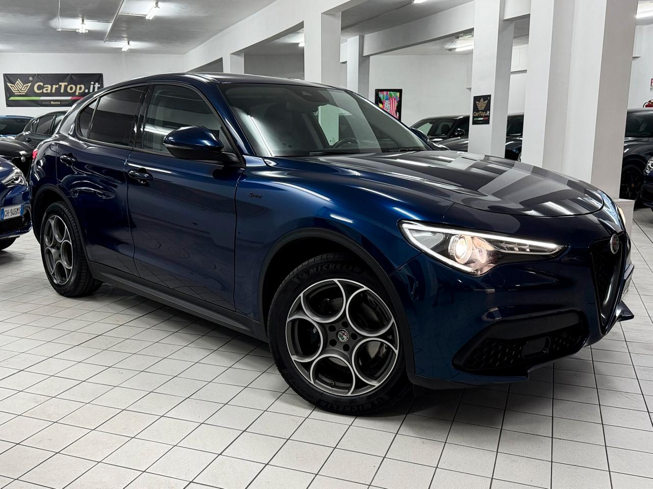 Stelvio 2.2 TD 190 CV SPRINT Q4 DISTRIBUZIONE ESEGUITA PERFETTA UNICO PROPRIETARIO TAGLIANDATA