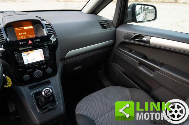 OPEL Zafira 1.6 Turbo ecoFlex METANO - TAGLIANDI CERTIFICATI