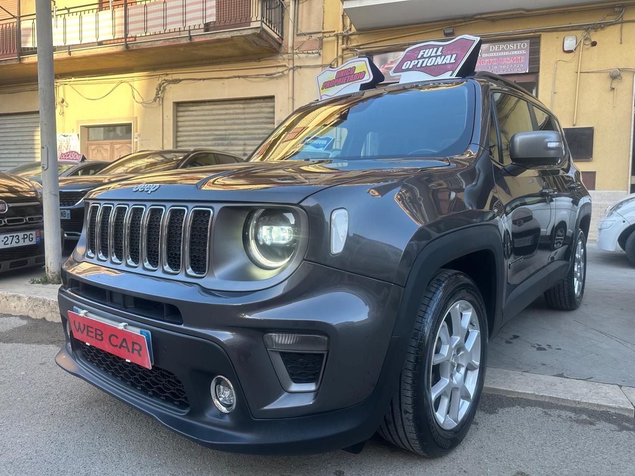 Jeep Renegade 1.6 Mjt 120 CV Limited 12/2018 KM 151772 CERT1 1PROP