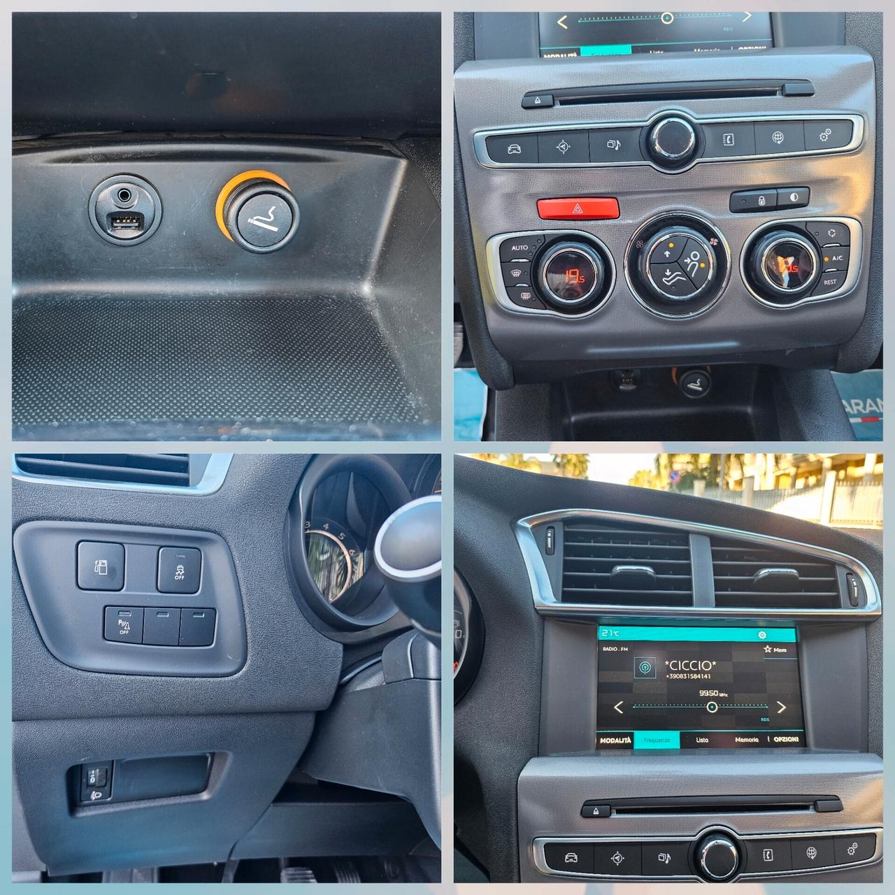 Citroen C4 Berlina 5pt. 1.6 BlueHdi 100cv Fell my 18