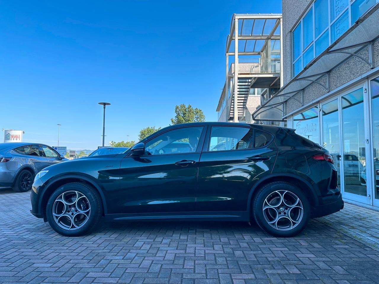 AlfaRomeo Stelvio 2.2D 190CV Q4 SPRINT AUTOMATICA! PELLE/STOFFA NAVI