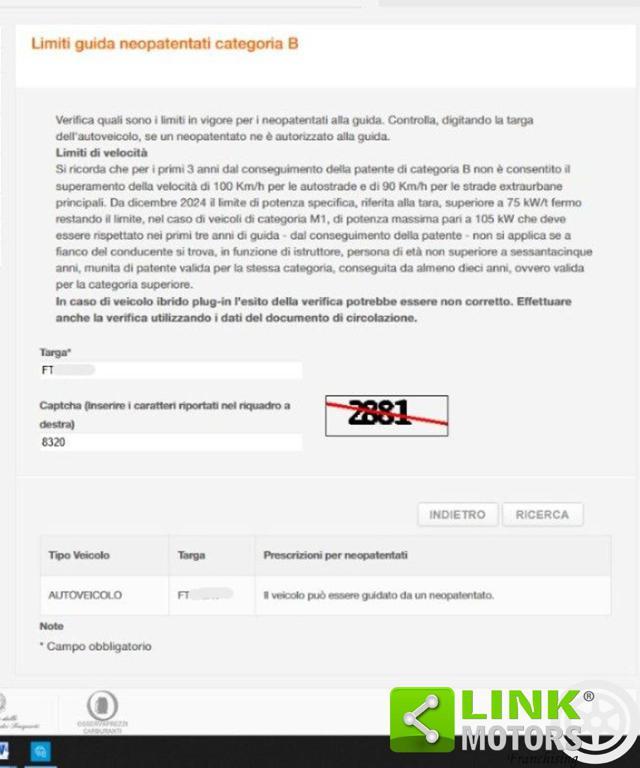 FIAT 500L 1.6 Multijet 120 CV Cross per neopatentati