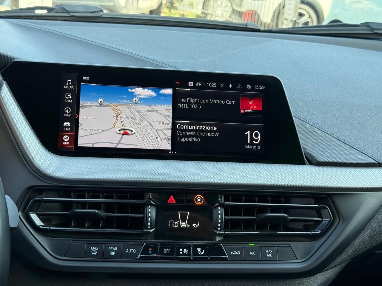 BMW 118d M Sport, LED, Navigatore, Camera, Cambio automatico