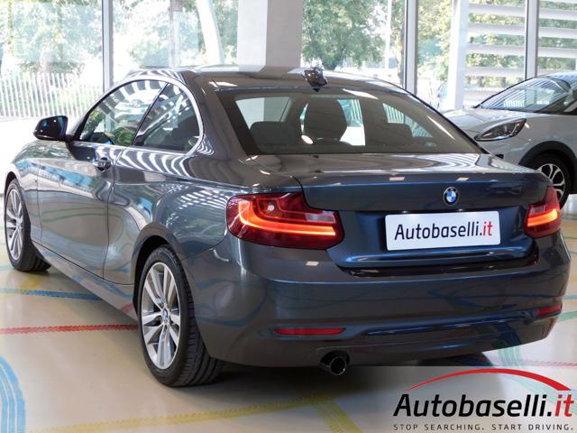 BMW 218 D COUPE SPORT AUTOMATICA 150CV UNICO PROPRIETARIO