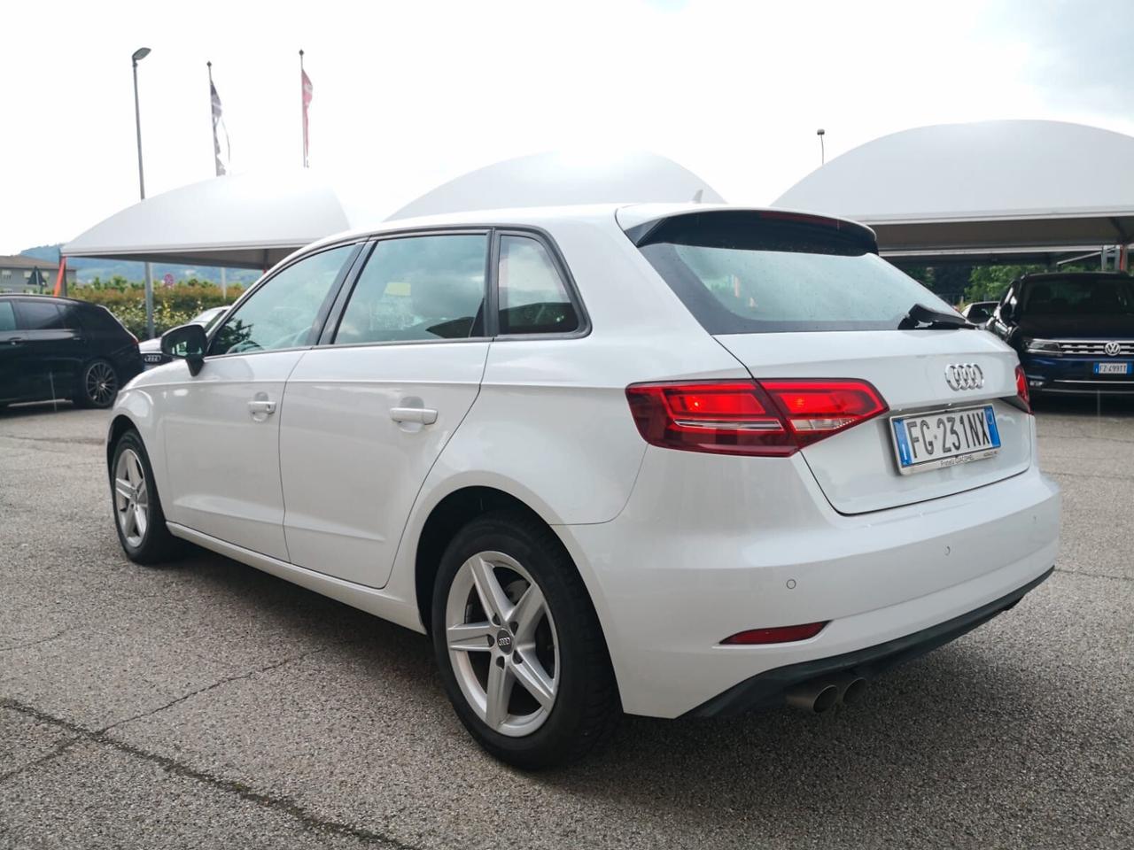 Audi A3 SPB 2.0 TDI 150CV S tronic ***AUT***NAVI***LED***