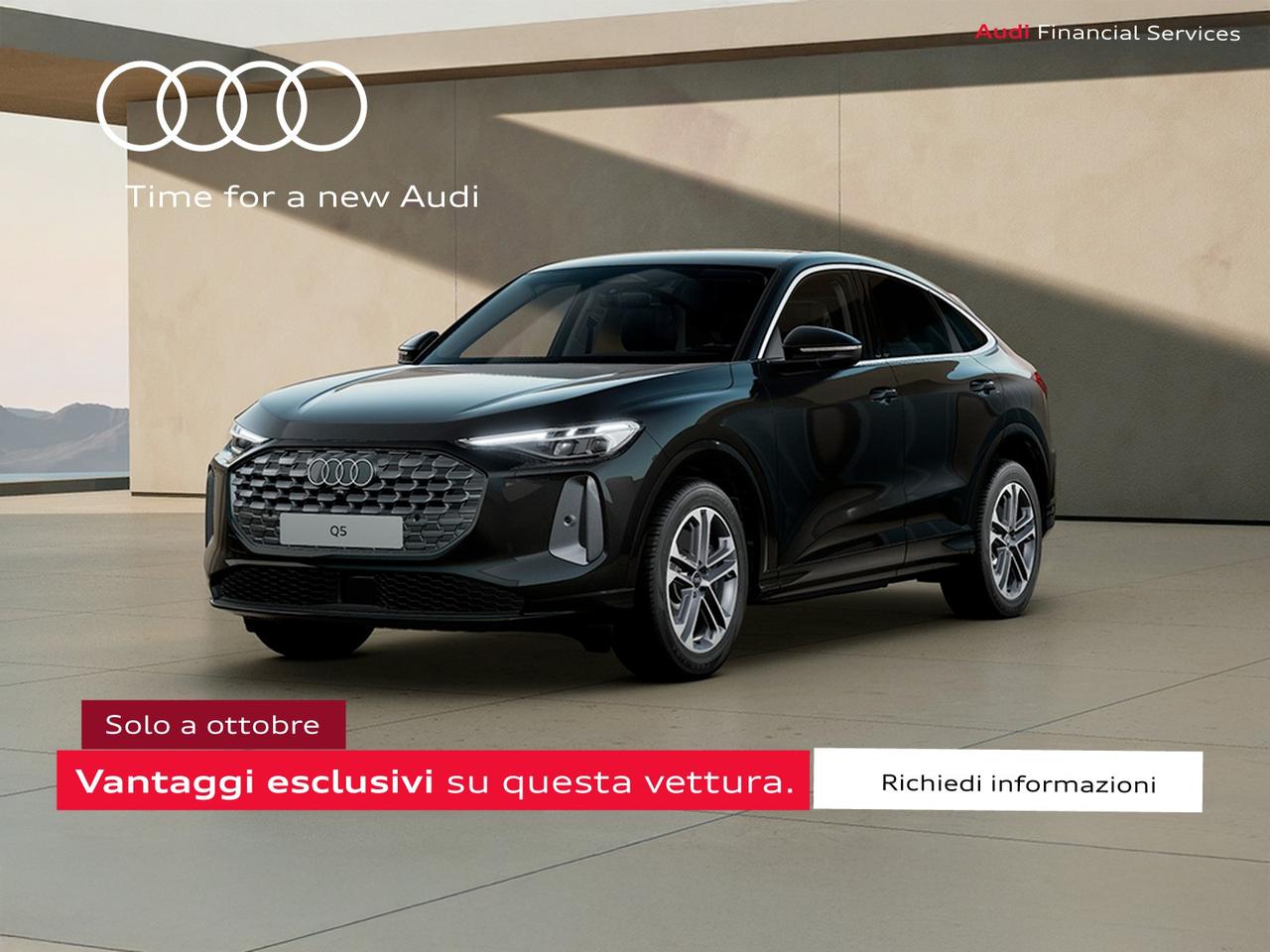 Audi Q5 sportback 2.0 tdi mhev+ business advanced quattro 204cv s-tronic