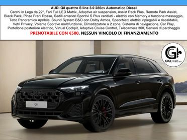 Audi Q8 SUV S line TDI quattro MY25 C.22" FULL Optional