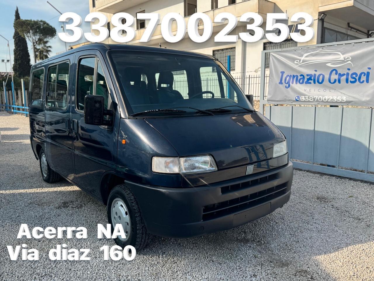 Fiat Ducato 2.0 PC Panorama 9 posti ex carabinieri pari al nuovo 2000