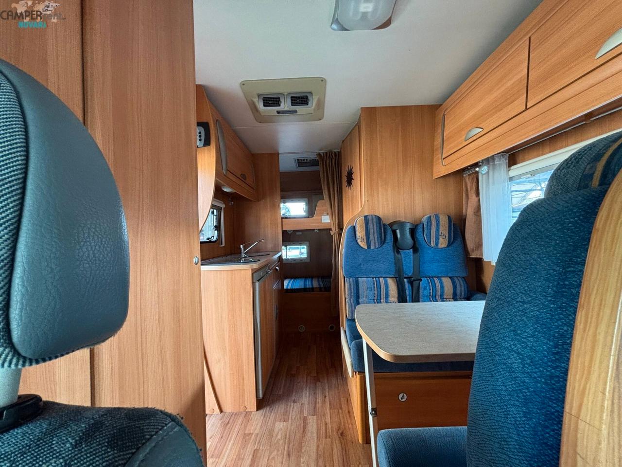 CHALLENGER GENESIS 33 - mansardato con letti a castello in coda
