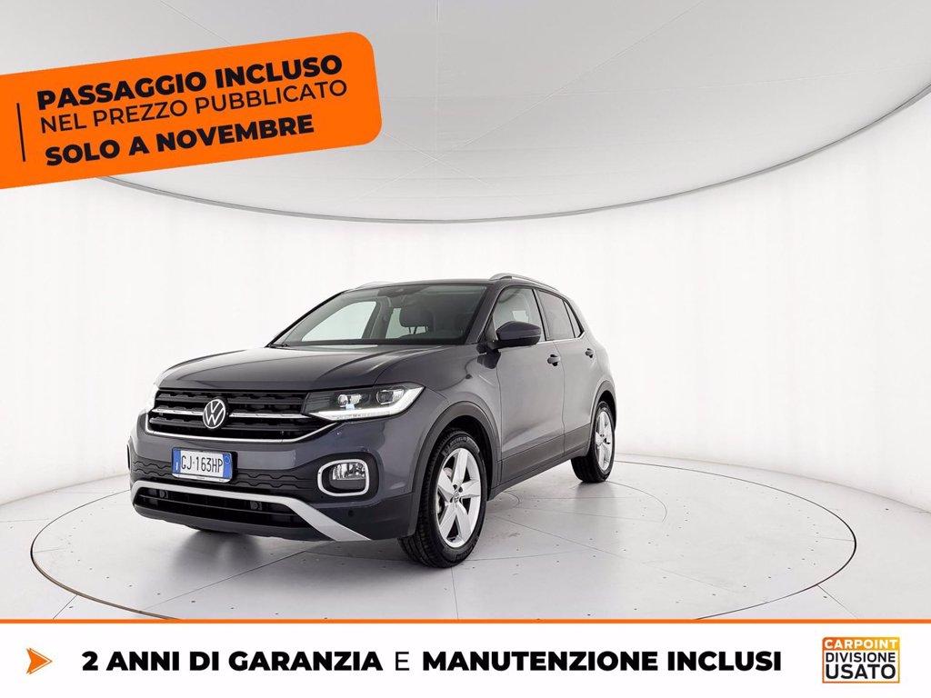 VOLKSWAGEN T-cross 1.0 tsi advanced 110cv dsg del 2022